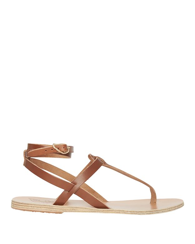 flat sandals that wrap around the ankle