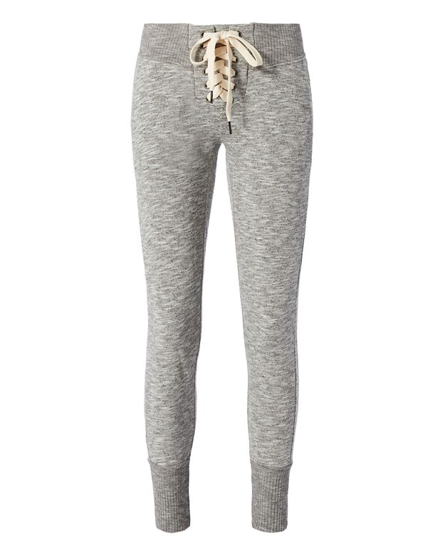 sweatpants with lace