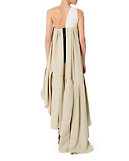 Maticevski Rhythmical Ruffle One Shoulder Dress | Shop IntermixOnline.com