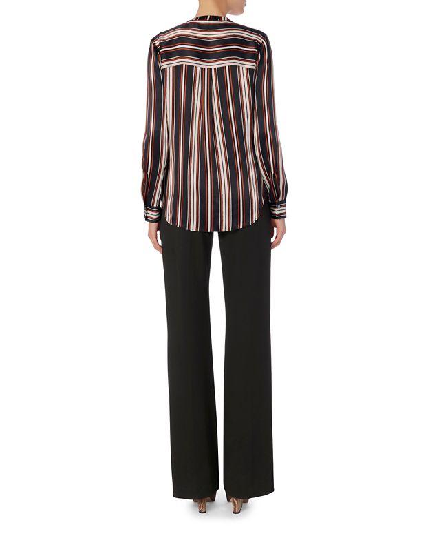 Veronica Beard Poppy Striped Blouse | Shop IntermixOnline.com