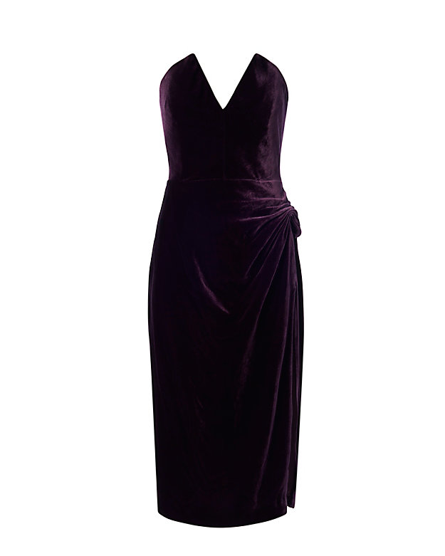 Cushnie Et Ochs Velvet Strapless Dress | Shop IntermixOnline.com