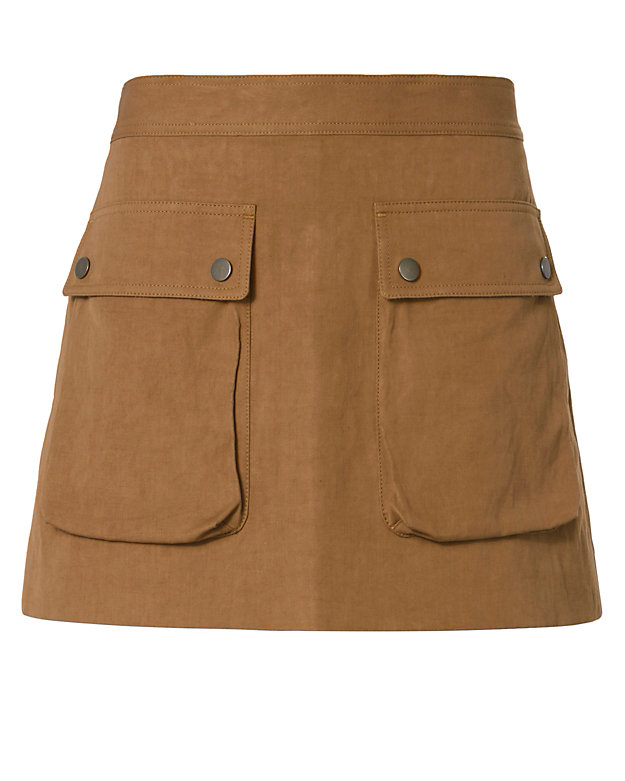 Helmut Lang Patch Pocket Mini Skirt | Shop IntermixOnline.com