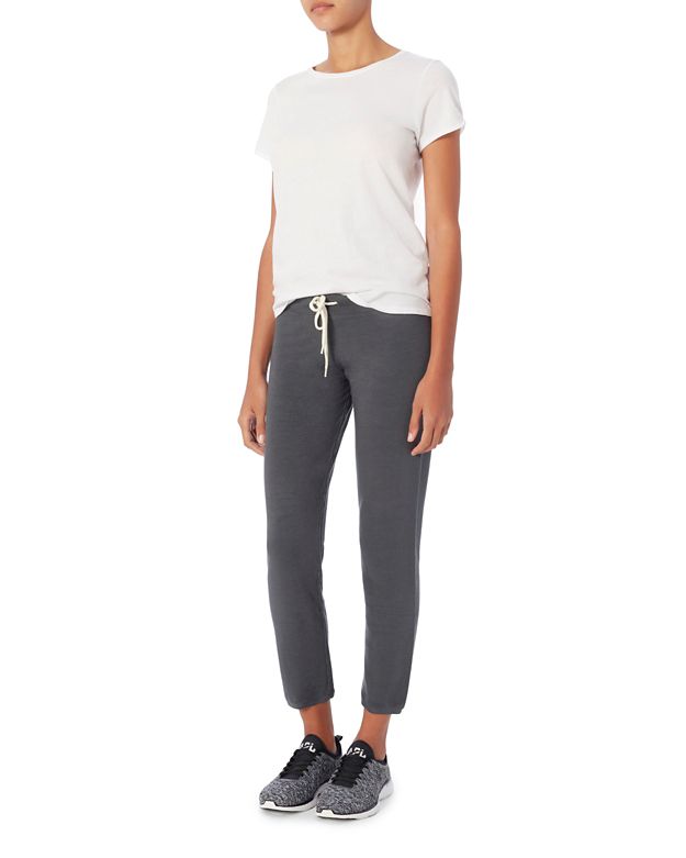 Monrow Super Soft Vintage Sweatpants: Grey | Shop IntermixOnline.com