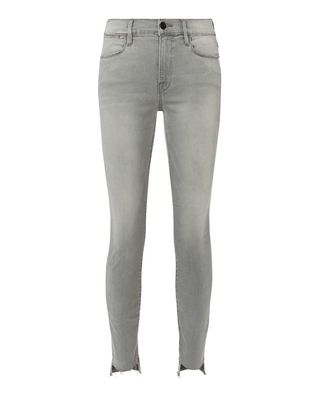 ladies grey skinny jeans