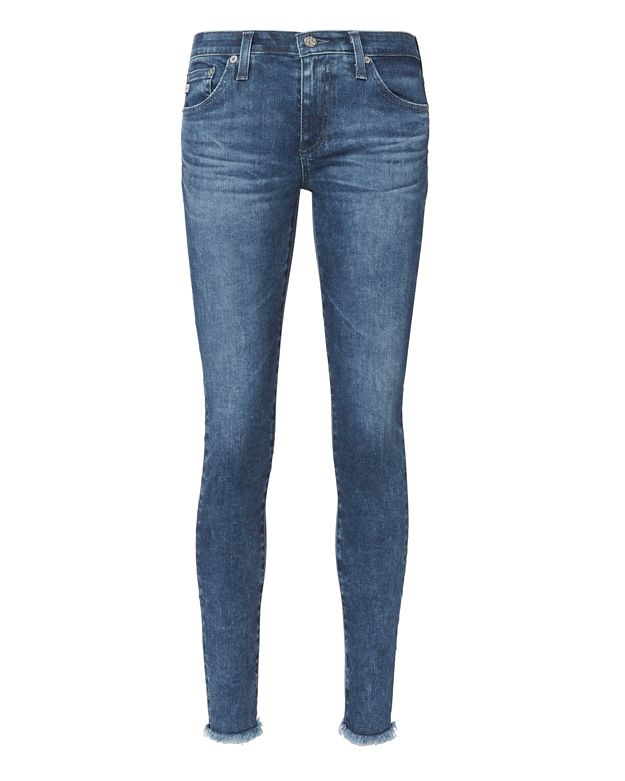 AG Fringe Ankle Skinny Jeans - INTERMIX®