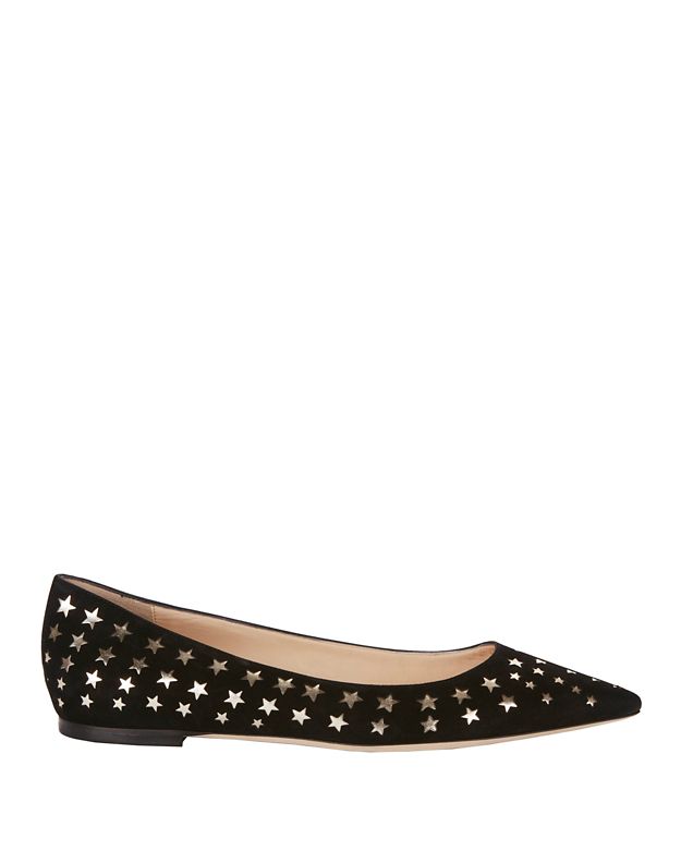 jimmy choo romy flats
