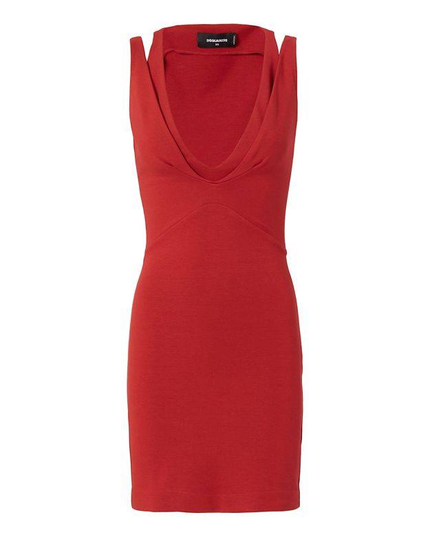 DSQUARED2 Split Sleeve Bodycon Dress | Shop IntermixOnline.com