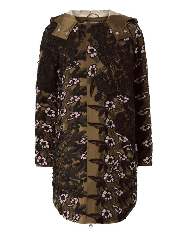 Self-Portrait Lace Parka | Shop IntermixOnline.com