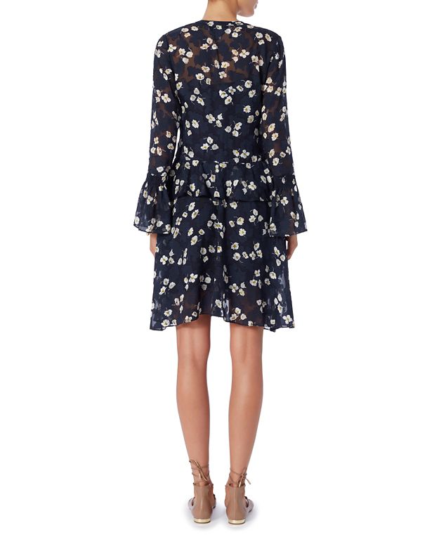 Derek Lam 10 Crosby Bell Sleeve Daisy Print Dress | Shop IntermixOnline.com